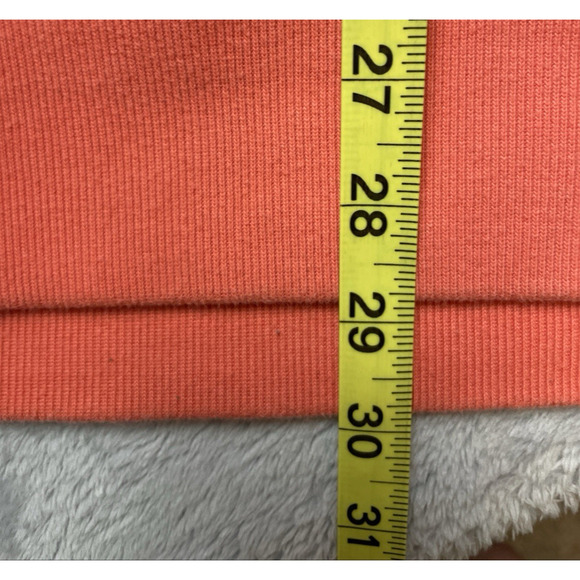 Champion Big AOP Logo Sweatshirt Mens XL Orange Reverse Weave All Over Print - Picture 7 of 9